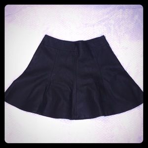 Express faux leather skirt
